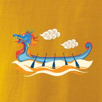 Dračí loď plameny