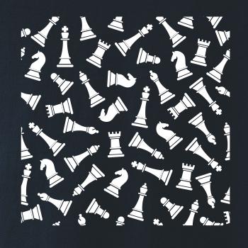 Šachové figurky ve čtverci