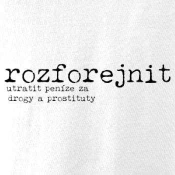 Čeština 2.0 - rozforejnit