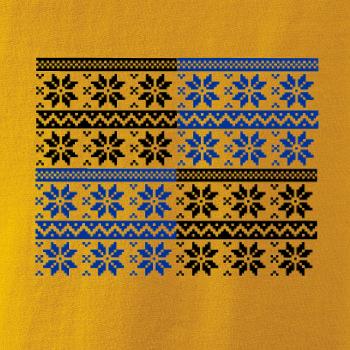 Vánoční vzor - šachovnice