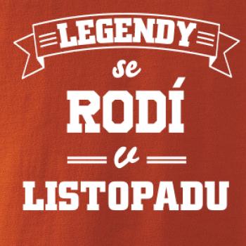 Legendy se rodí v listopadu