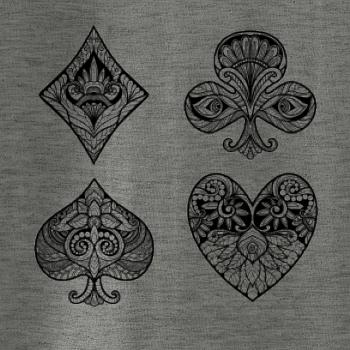 Poker symboly abstraktní