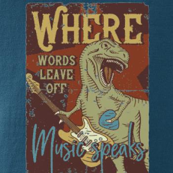 Where words leave off