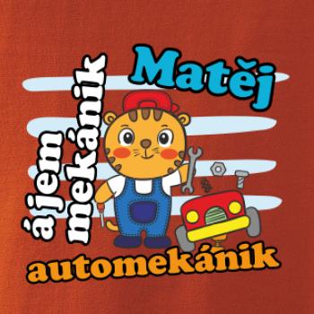 Malý mechanik - vlastní jméno