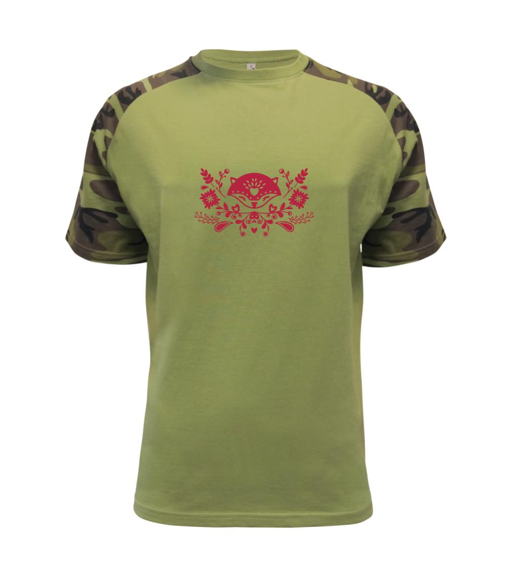Folklor - hlava lišky - Raglan Military