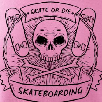 Ride or die skateboarding lebka