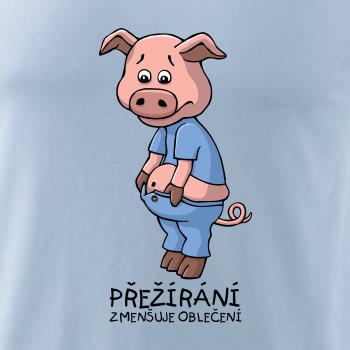 Přežírání zmenšuje oblečení (Hana-creative)