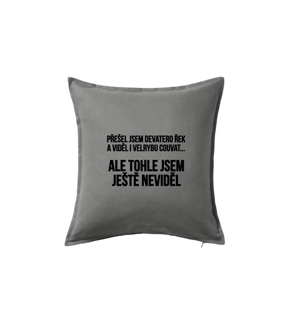 Viděl jsem velrybu couvat