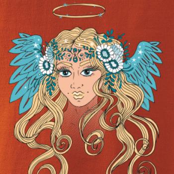 Anděl malovaný - žena (Pecka design)