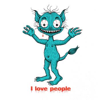 I love people - upírek  (Hana-creative)