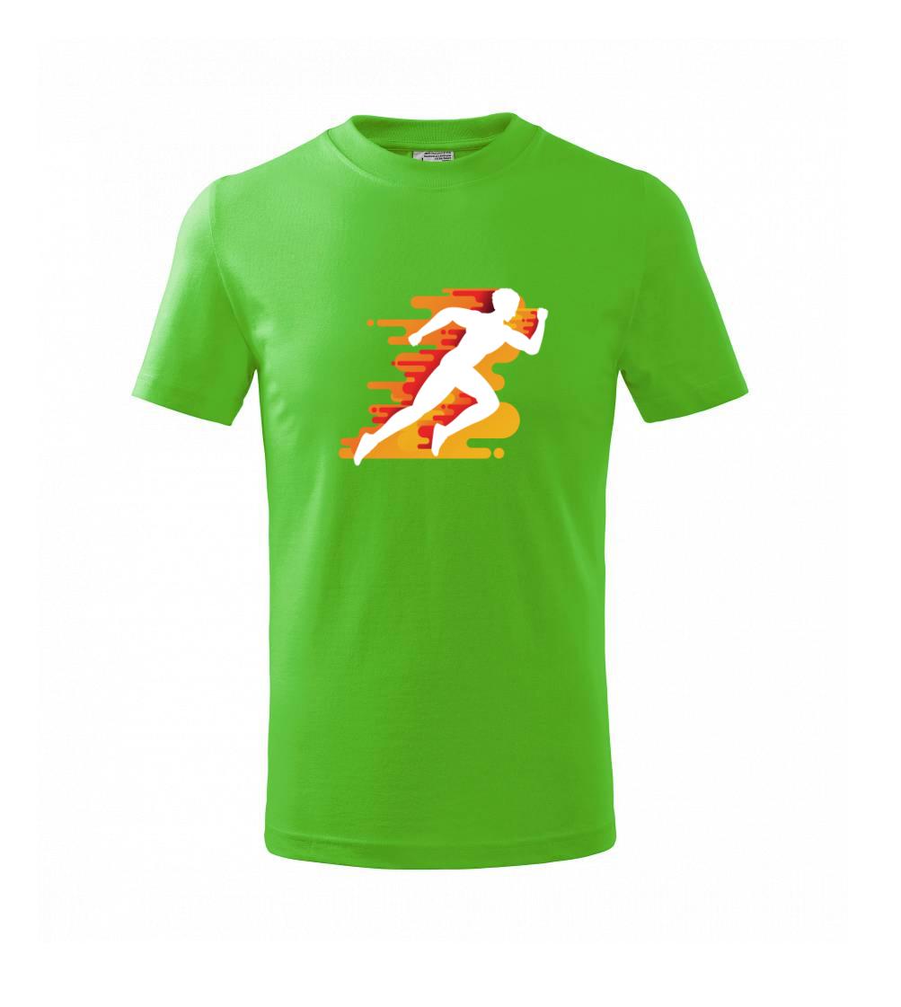 Běhání -  oranžový muž