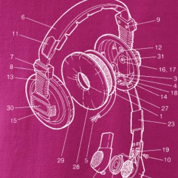 Nákres sluchátko pro pilota