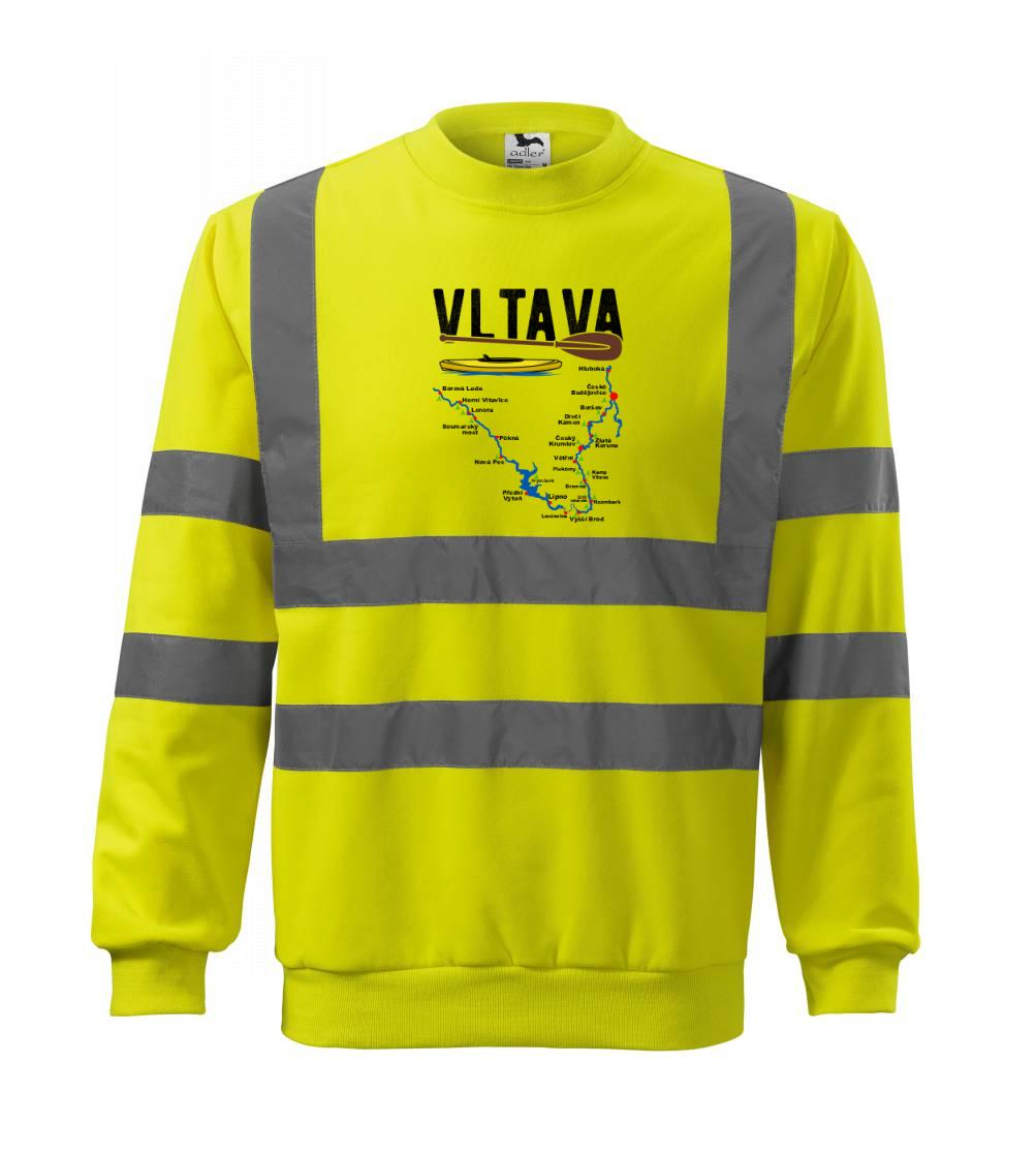 Mapa řeky Vltavy Mapa řeky Vltavy