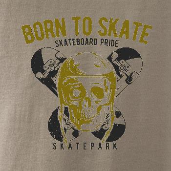 Born to skate skull