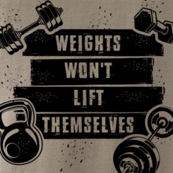 Weights wont lift themselfs
