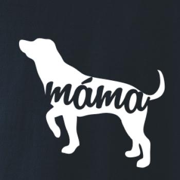 Labradorský retrívr máma obrys