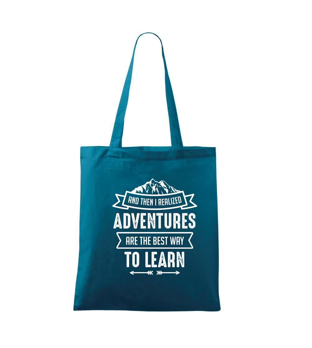 Adventure are best way to learn
