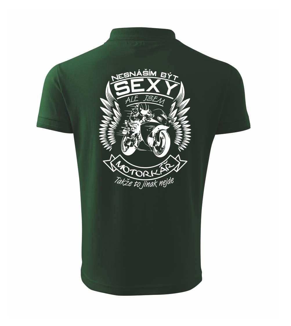 Nesnáším být sexy - motorkář, motorkářka (motorka) Nesnáším být sexy - motorkář, motorkářka (motorka)