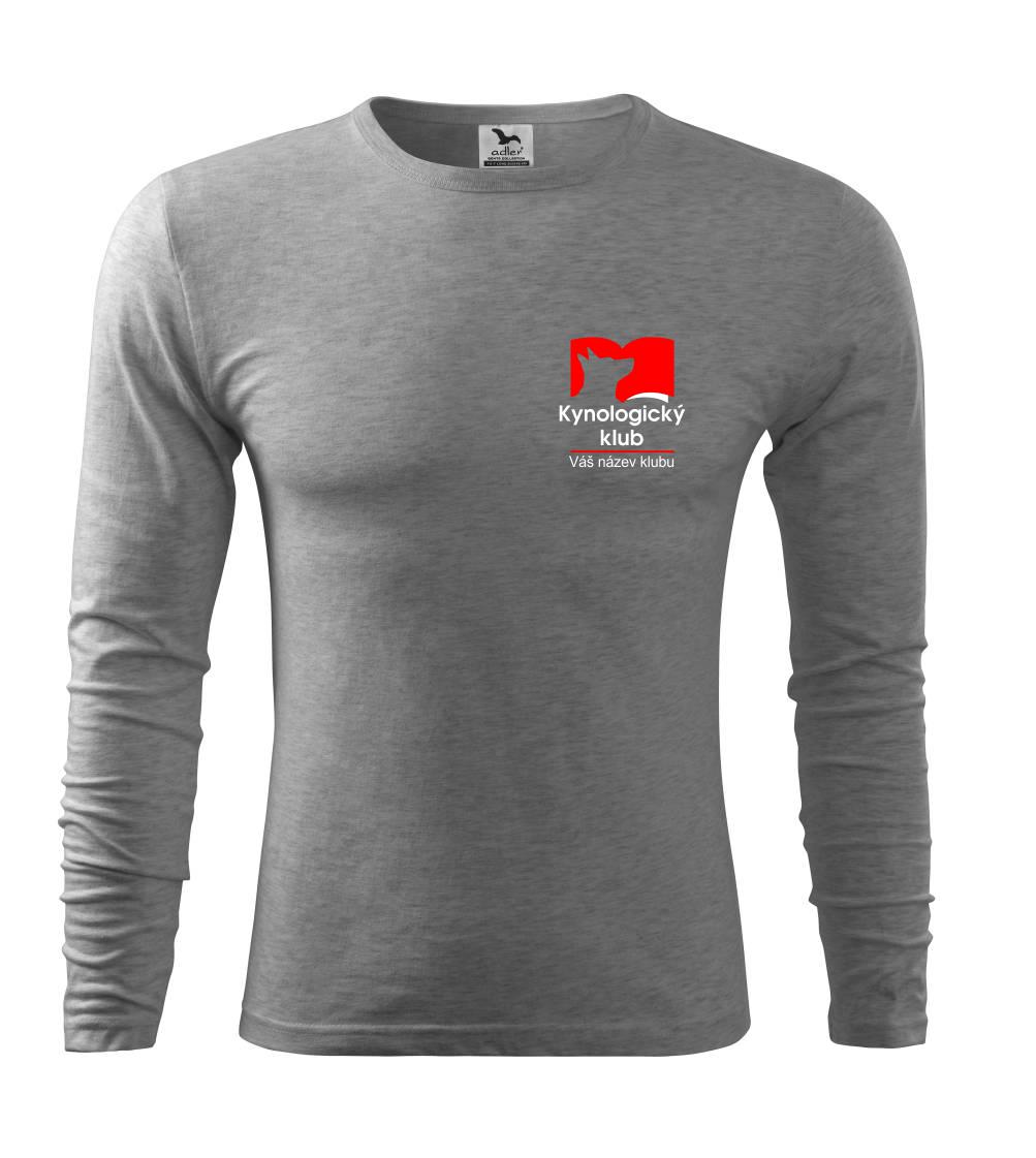 Kynologický klub knížka  - Váš název - Triko s dlouhým rukávem FIT-T long sleeve