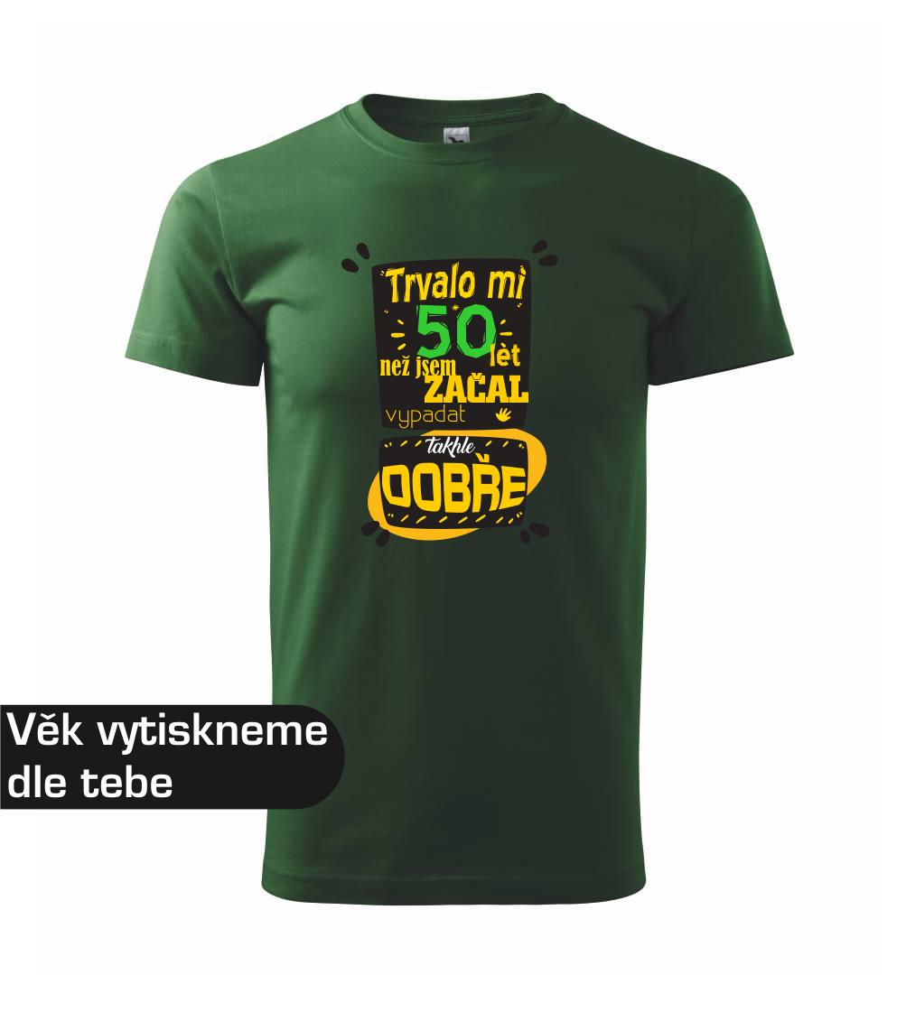 Trvalo mi - barevné (Tvůj věk narození) - Triko Basic Extra velké