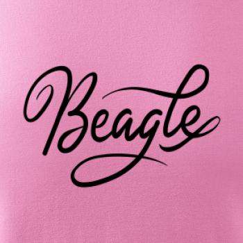 Beagle - nápis okrasný