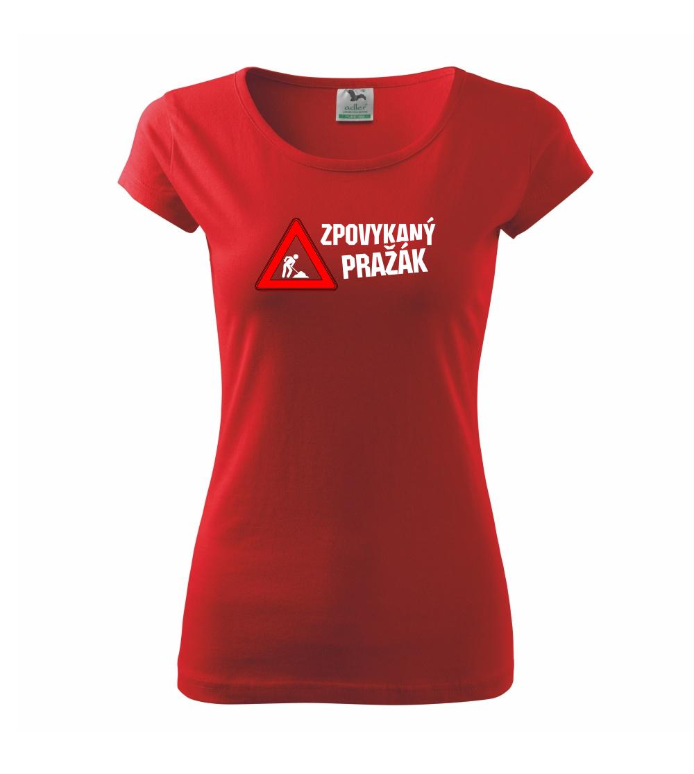 Zpovykaný Pražák - práce na silnici