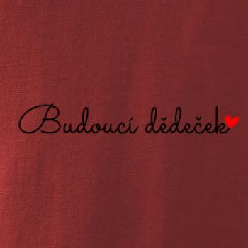 Budoucí dědeček nápis