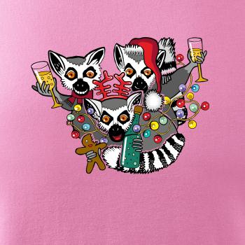 Vánoční Lemurové (Pecka design)