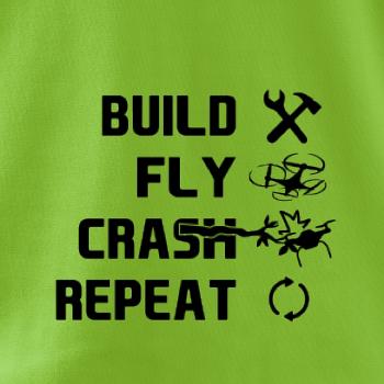 Dron Build fly crash repeat