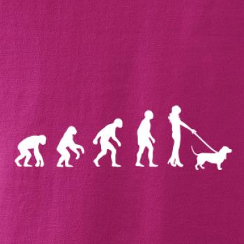 Evoluce pes baset (muž-žena)