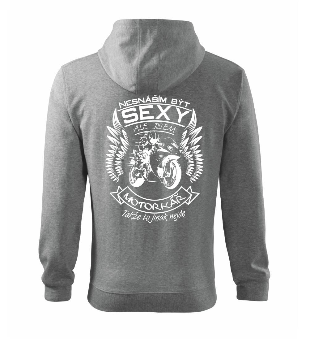 Nesnáším být sexy - motorkář, motorkářka (motorka) Nesnáším být sexy - motorkář, motorkářka (motorka)