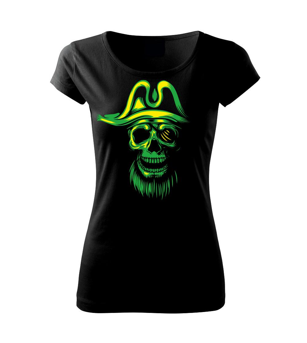 Green Pirate skull Green Pirate skull