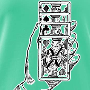 Poker ruka s kartama