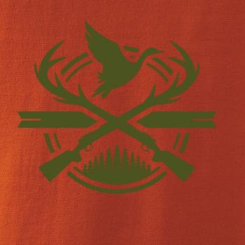 Lovec a kachny - zelený