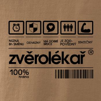 Čárový kód zvěrolékař, zvěrolékařka Čárový kód zvěrolékař, zvěrolékařka