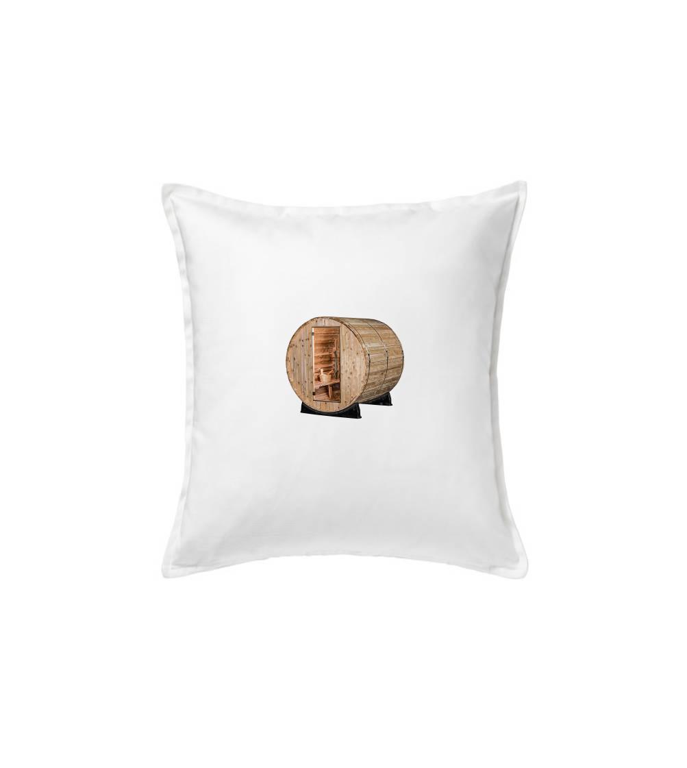 Venkovní sauna z boku