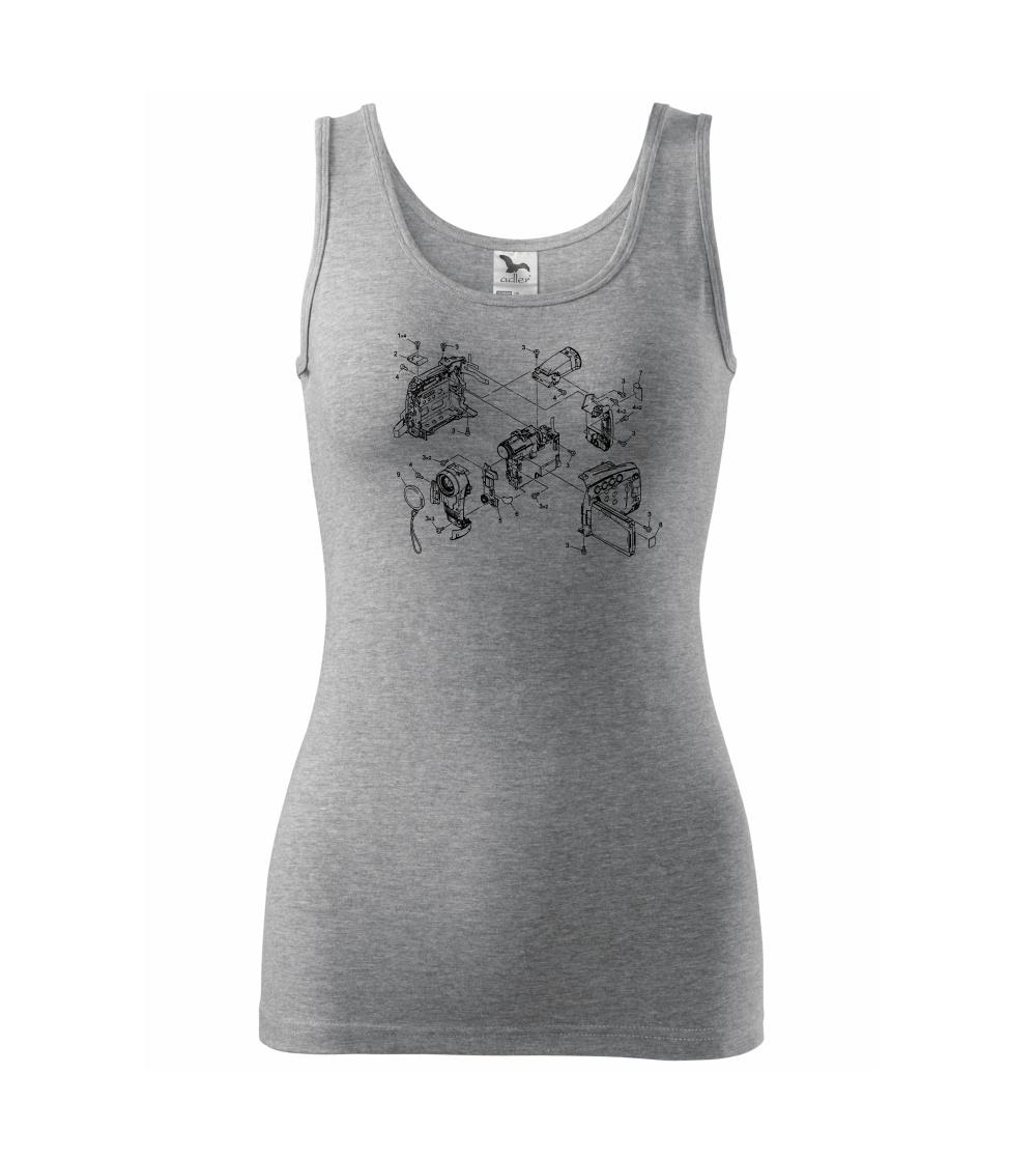 Nákres videokamera stará