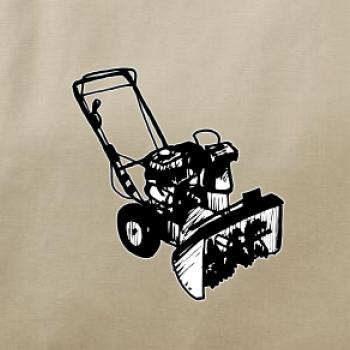 Sněhová fréza kresba