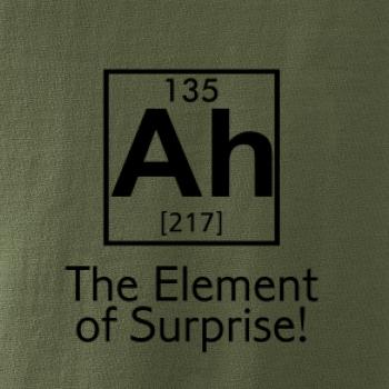 Ah element of surprise