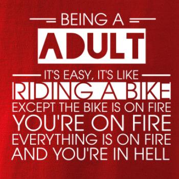 Being a adult - bike