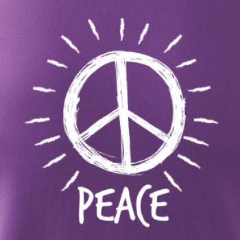 Peace symbol černobílý Peace symbol černobílý