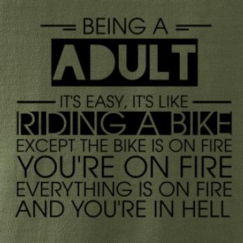 Being a adult - bike