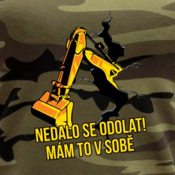 Nedalo se odolat, mám to v sobě bagr Nedalo se odolat, mám to v sobě bagr