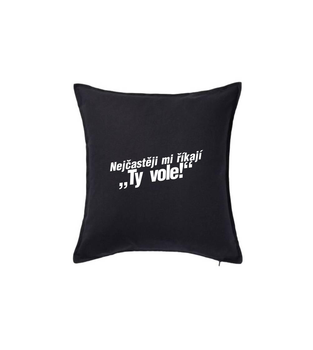 Nejčastěji mi říkají ty vole