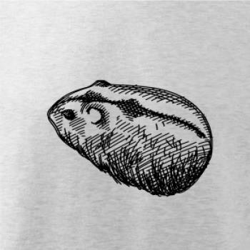 Tužkou kreslený Křeček 