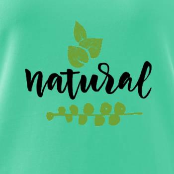 Natural - nápis v listech Natural - nápis v listech