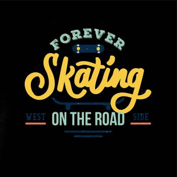 Forever skateing on the road