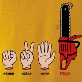 kámen, nůžky, papír, pila (Hana-creative)