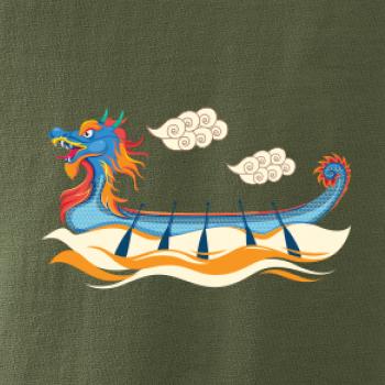 Dračí loď plameny