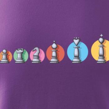 Šachy v řadě barevné